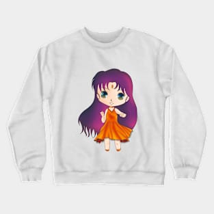 Chibi girl Crewneck Sweatshirt